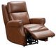 BarcaLounger® Durham Colchester Bitters Leather Power Recliner-1