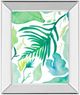 Classy Living Kat Papa Green Water Leaves I Wall Art-0