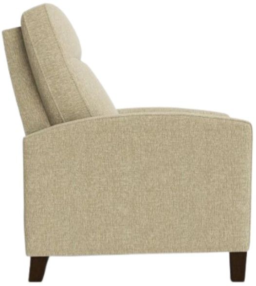 Bassett® Furniture Customizable Emmett Track Arm Lay Flat Manual Recliner-2