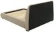 Coaster® Mokena Light Brown Queen Upholstered Platform Panel Bed-4