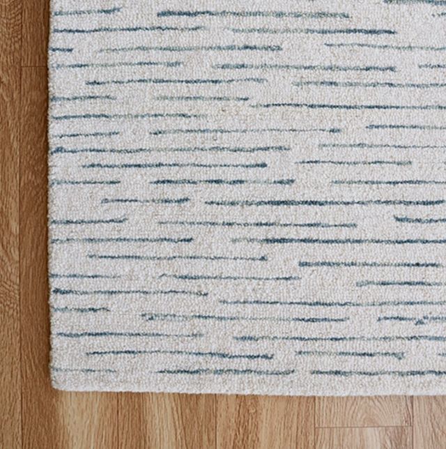 LR Home Babylon Ivory Blue 9'x12' Area Rug-1