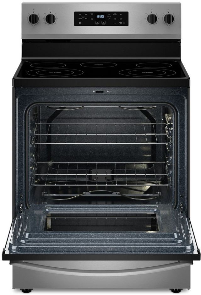 Whirlpool® 30" Stainless Steel Freestanding Electric Range-1