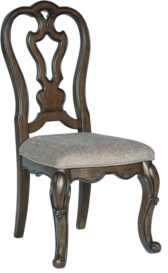 Signature Design by Ashley® Maylee 5-Piece Dark Brown Dining Table Set-2