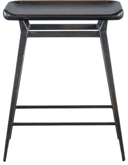 Hooker® Furniture Retreat Black Sand Counter Stool-2
