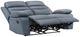 Homelegance® Hancock Blue Double Manual Reclining Loveseat-4