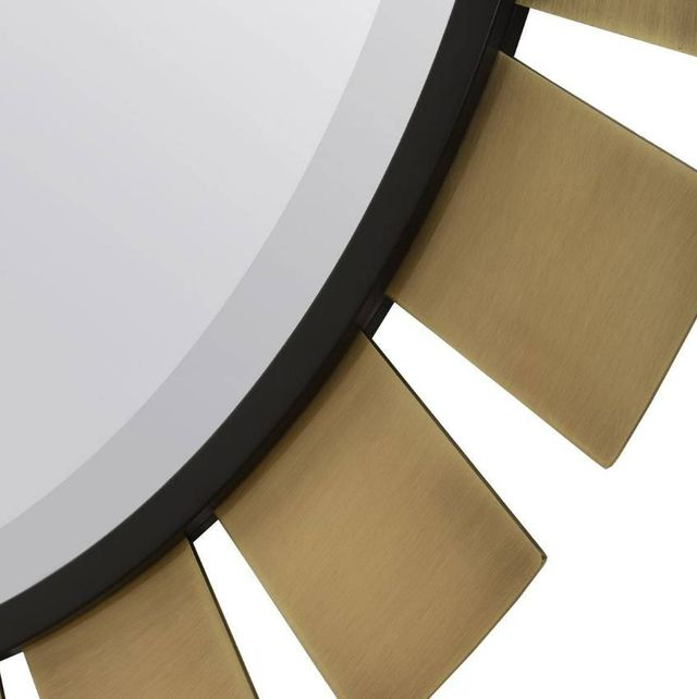 Uttermost® Toluca Brass Round Mirror-4