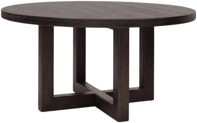 Hooker® Furniture Driftwood Burnt Timber 60" Round Dining Table-0
