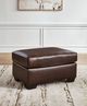 Signature Design by Ashley® Santorine Dark Brown Ottoman-3