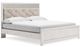 Signature Design by Ashley® Altyra 5-Piece White King Panel Bed Set-1