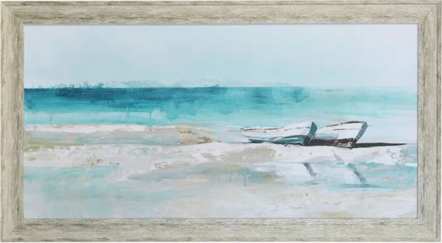 Stylecraft Two Beached Rowboats Wall Art-0