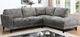 Mazin Furniture Dorian 2-Piece Grey Right-Arm Facing Loveseat Sectional and Chaise-1