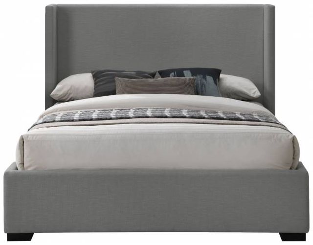 Meridian Furniture Oxford Grey Queen Bed-1