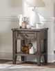 Legacy Classic XXX'S and OOO's Cocoa Open Nightstand-2