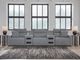 Signature Design by Ashley® Modmax II 5-Piece Pepper/Salt Power Reclining Sectional-5