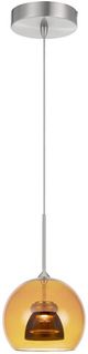 Cal® Lighting & Accessories Amber/Smoked Mini Pendant-0