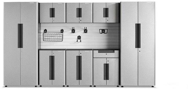 Gladiator® Silver Tread Flex Cabinet System II-0