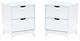 Powell® Portix 2-Piece White 2-Drawer Nightstand Set-0