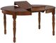 TEI Burnished Walnut 42" Round Dining Table-1
