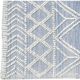 KAS Rugs Chloe Blue Ivory Geo 5'x7' Area Rug-2