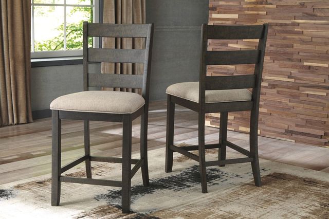 Signature Design by Ashley® Rokane Light Brown Counter Stool-1