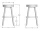 Amisco Customizable Connor Swivel Bar Stool-2