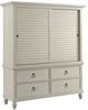 American Drew® Grand Bay Complete White Media Wardrobe-0