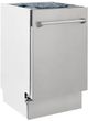 Zline Tallac 18" Stainless Steel Built-In Dishwasher-3