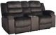New Classic® Home Furnishings Willow Brown Dual Manual Reclining Loveseat-0