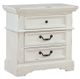 American Woodcrafters 7810 Stonebrook Distressed Antique White Nightstand-0