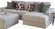 iAmerica Asher 2-Piece Oyster Sectional and Chaise-1
