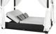CabanaCoast® Customizable Brighton Wicker Outdoor Cabana Daybed-1