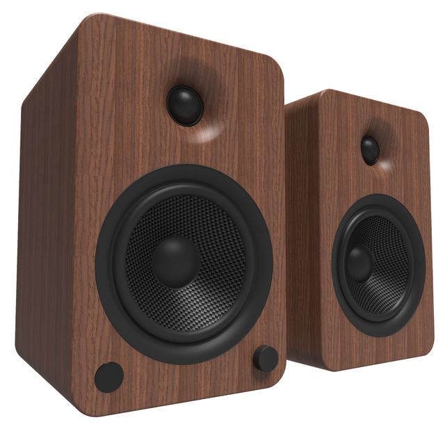 Kanto YU6 Walnut Powered Speakers (Pair)-1