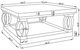 Coaster® Amalia 2-Piece Silver Mirrored Occasional Table Set-5