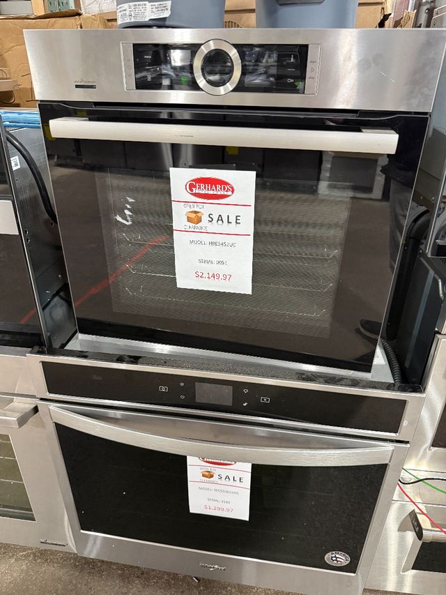Bosch® 500 Series 24" Stainless Steel Built In Electric Single Wall Oven-0