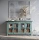 Jofran Inc. Rustic Shores Surfside Blue 6-Door Accent Cabinet-1