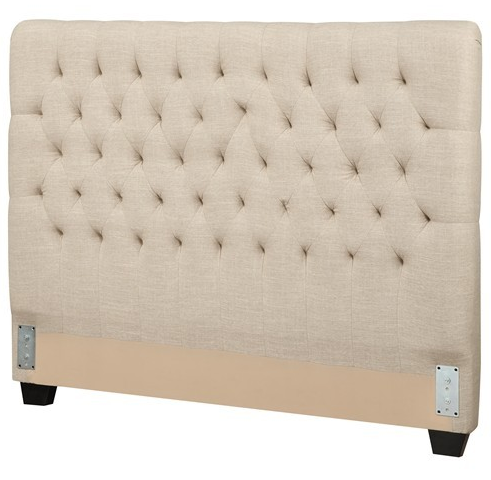 Coaster Chloe Oatmeal Upholstered King Headboard