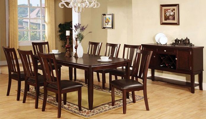 Furniture of America® Edgewood I Espresso Dining Table