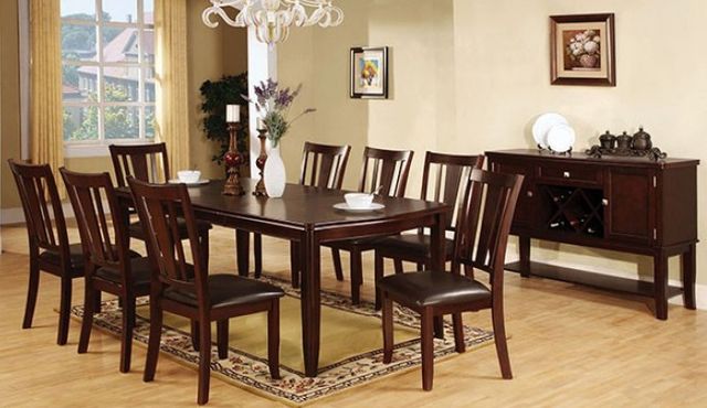 Furniture of America® Edgewood I Espresso Dining Table-0