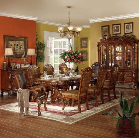 ACME Furniture Dresden Cherry Oak Dining Table-1