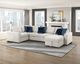 Homelegance® Isla 4-Piece Beige Sectional with Reversible Chaise-1
