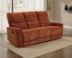 Coaster® Navarro Burnt Orange Upholstered Reclining Sofa-1