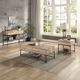 ACME Furniture Brantley II Oak End Table with Sandy Black Base-4