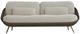 Bernhardt Santa Monica Bernhardt Exteriors Pebble/White Fabric/Woven Outdoor Sofa-1