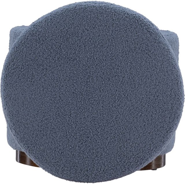 Linon Sunny Blue Storage Ottoman-3