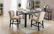 Furniture of America® Sania 7-Piece Antique Black/Gray Counter Table Set-0