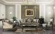 ACME Furniture Betria Black/Gold/Light Green Loveseat with Pillows-1