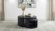 Coaster® Sweeney 2-Piece Black Round Wood Occasional Nesting Table Set-1