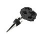 A & B Home Crystalline Black Bottle Stopper-1