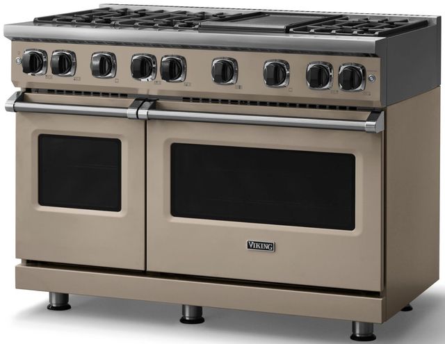 Viking® 7 Series 48" Nantucket Pro Style Gas Range with Griddle-3