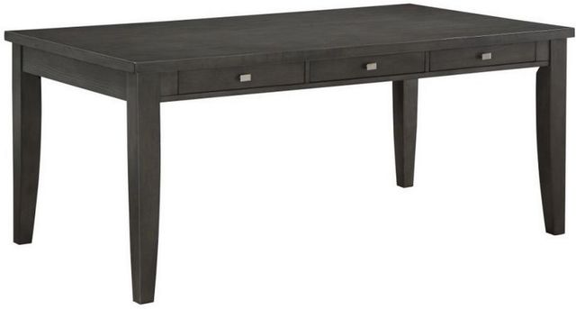 Mazin Furniture Baresford Gray Dining Table-0